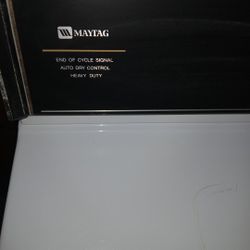 Maytag Dryer Machine 