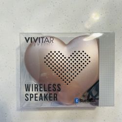 Heart Wireless Speaker Blue Tooth Brand New 