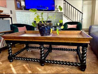 Barley Twist Six Leg Coffee Table