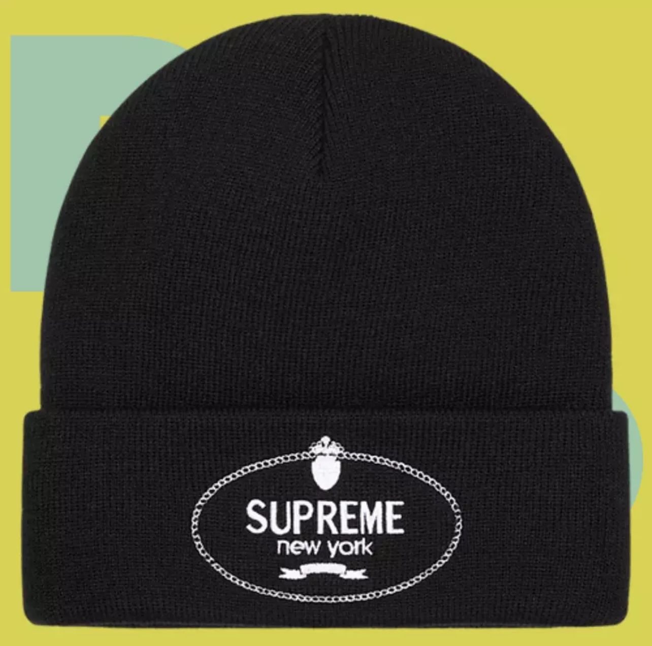 Supreme Crest Beanie (Black)