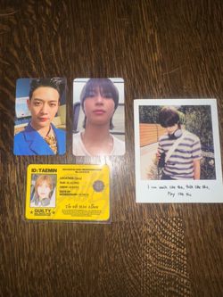 shinee bundle photocards