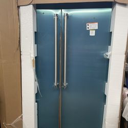 Box Viking Refrigerator Stainless Steel W 48”