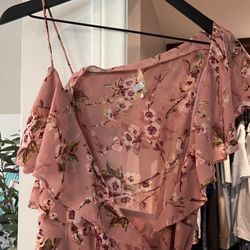 Wayf Nordstrom Wrap Dress