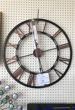 Brand new Metal Wall Clock, 27”