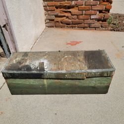 Vintage Wood Tool Box