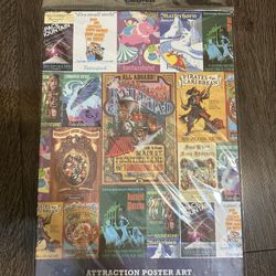 Attractions Poster Art From Disneyland Resort (California) Set Of 12