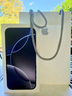 iPhone 16 Pro Max, Black Titanium,  256 GB