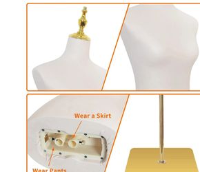 Maniquí De Medio Cuerpo Nuevo 