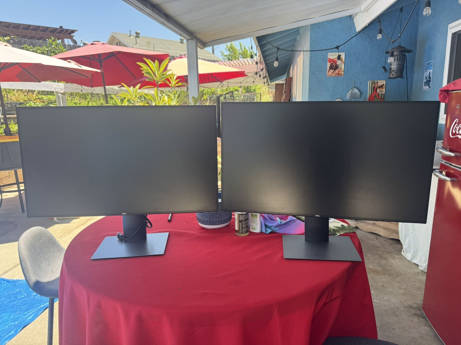 2 Dell UltraSharp U2719DX 27" Monitors