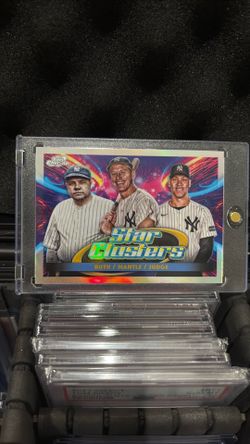 Star clusters babe Ruth / Mickey mantle / Aaron judge