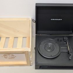 Record Player & Storage 