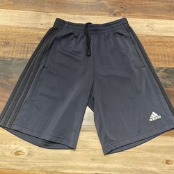 Adidas Black & Navy Athletic Shorts