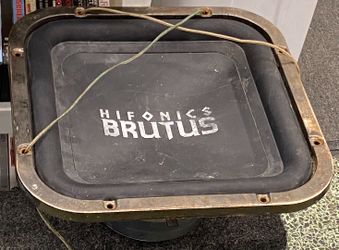 Hifonics 12" Dual 4 Ohms Brutus Series Subwoofer UNTESTED (READ DESC)