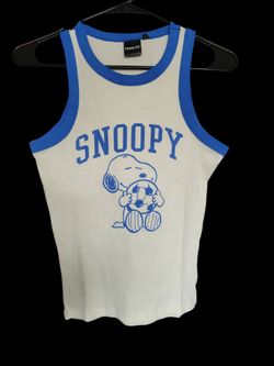 Snoopy Soccer Graphic Tank Top