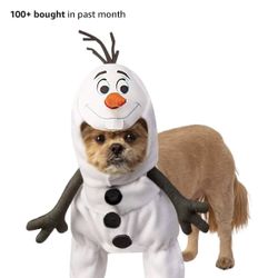 Olaf Dog Costume