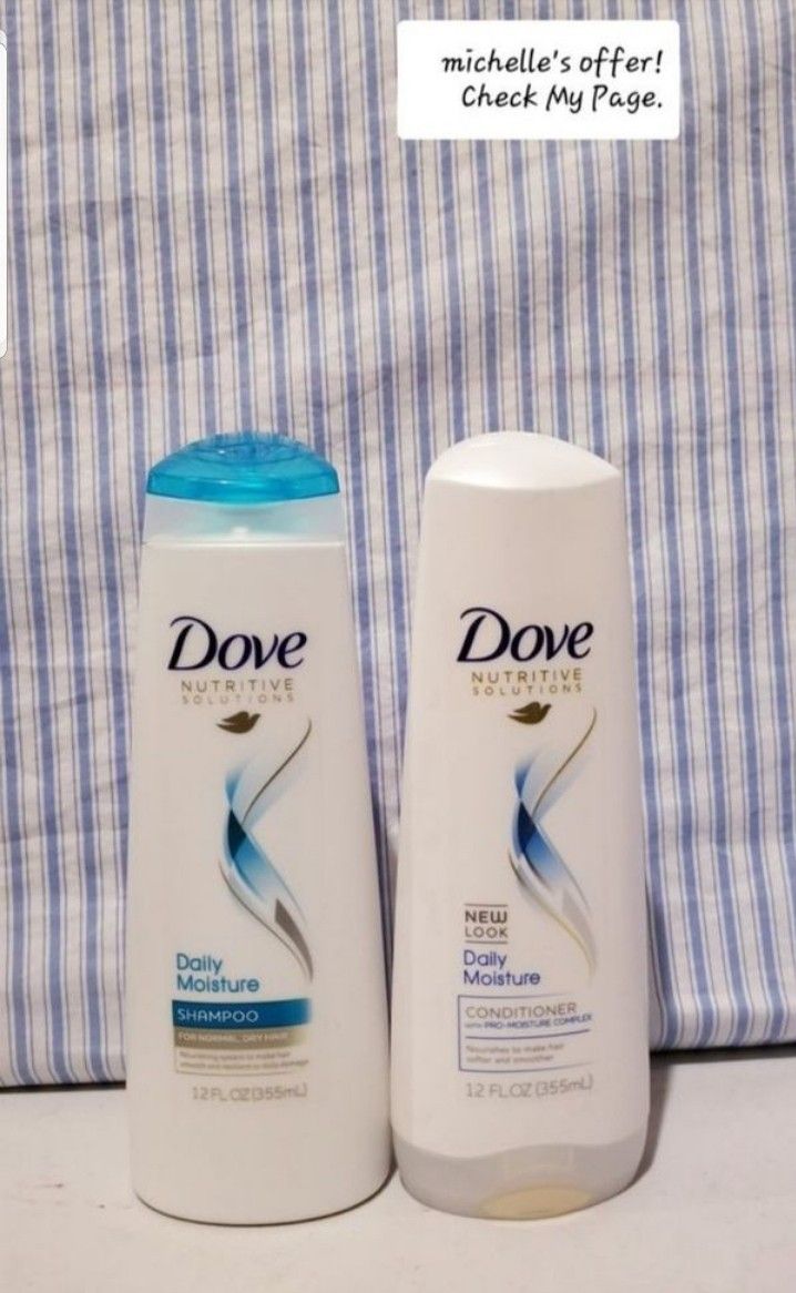 Dove shampoo& conditioner/ Daily moisture set