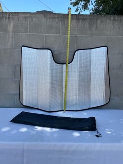 Car Windshield Shade  ☀️  51”W X 31”H ☀️ New - Open Box