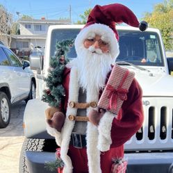 Vintage Life Size Santa