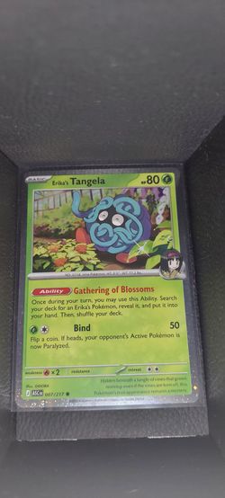 Erika's Tangela Pokémon Card 007/217