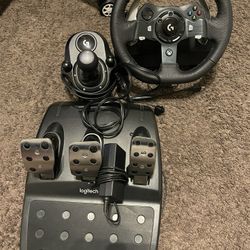 Logitech Wheel Pedals And Shifter 