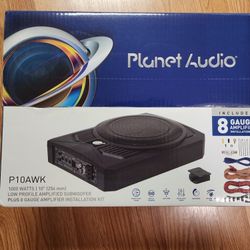 Planet Audio Amplified Subwoofer 