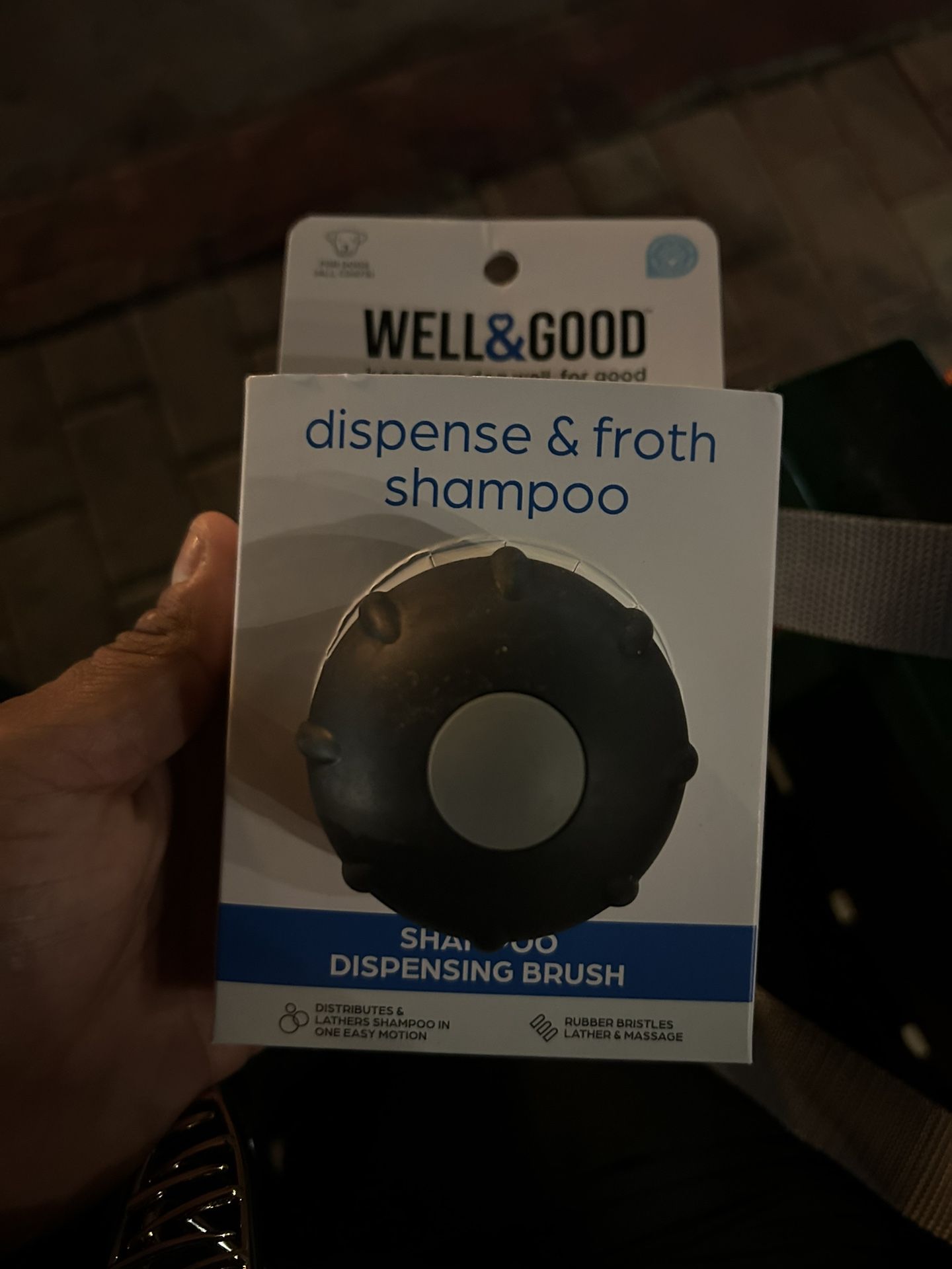 Shampoo Brush For Dogs 