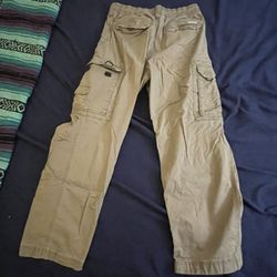 hollister cargo pants. 
