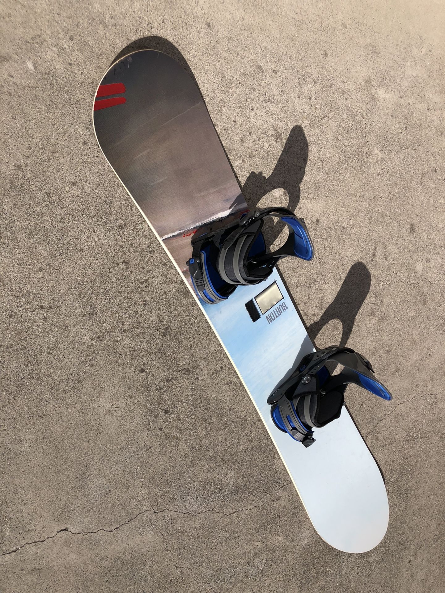 BURTON INDIE SNOWBOARD 152 CM W/BURTON MED BINDINGS Just Updated