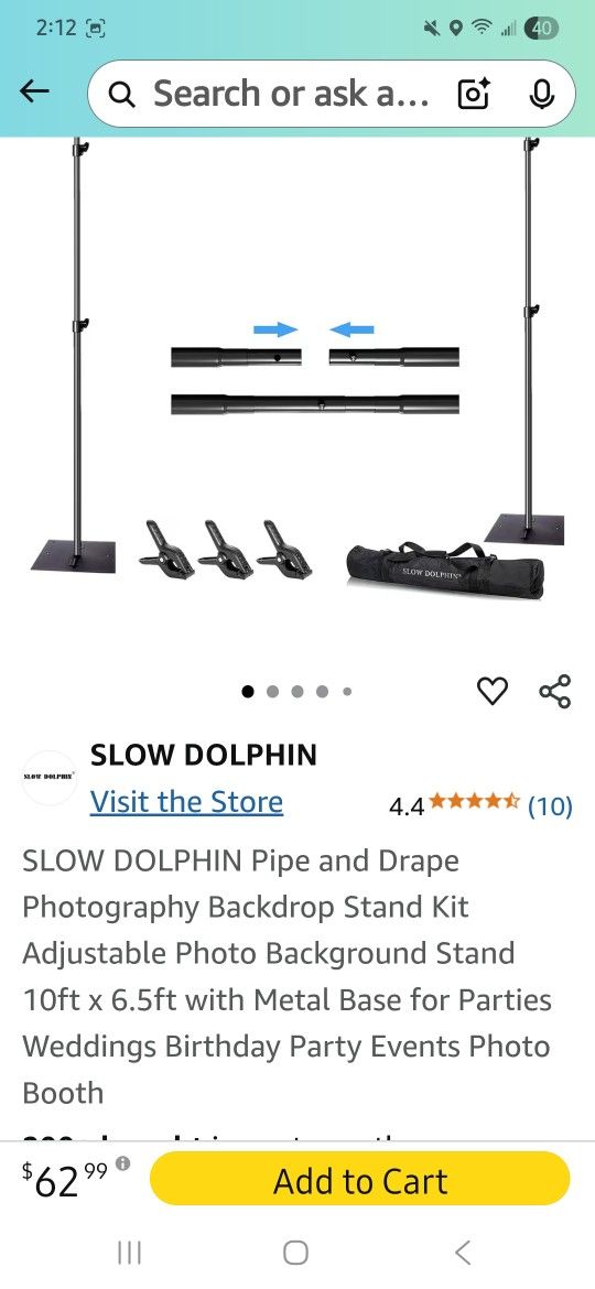 Backdrop Stand