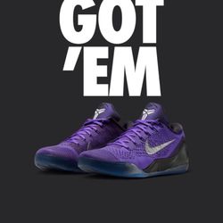 Kobe 9 Low Protro Size 10 Brand New