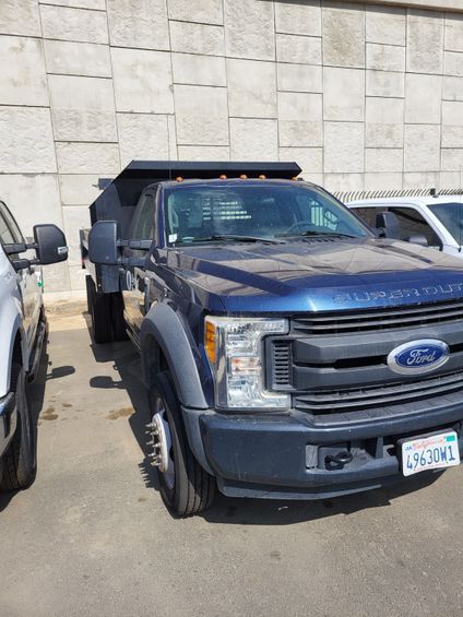 2018 Ford F550 DUMP