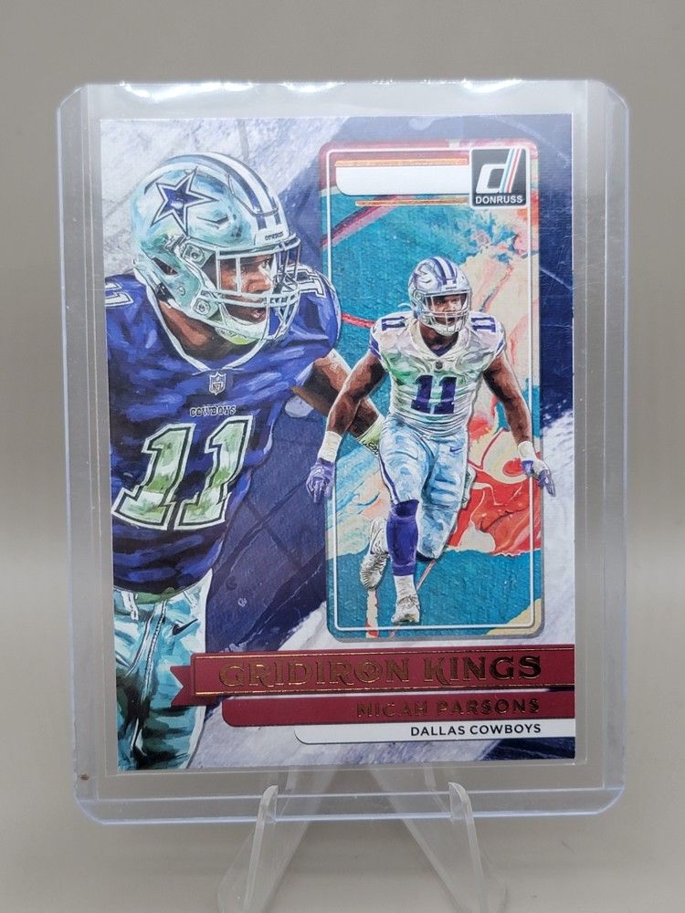 2022 Panini Donruss Micah Parsons Gridiron Kings