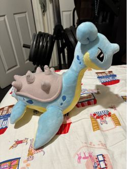 Pokemon Center Lapras Plush 10” x 12”