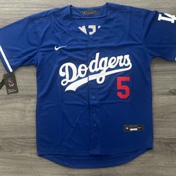 Los Angeles Dodgers Freeman Blue Jersey 