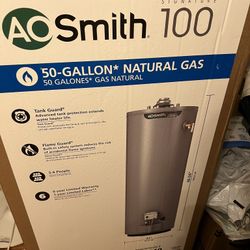 AO Smith 50 Gallon Gas Water Heater Brand New In Box