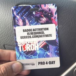 Emerald City Comicon Two Badges