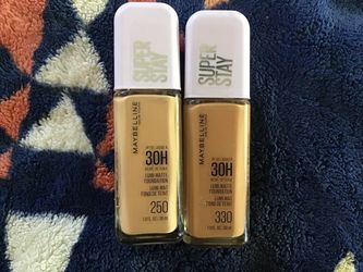 New Maybelline superstay foundation