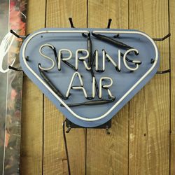 Vintage “Spring Air” Neon Sign