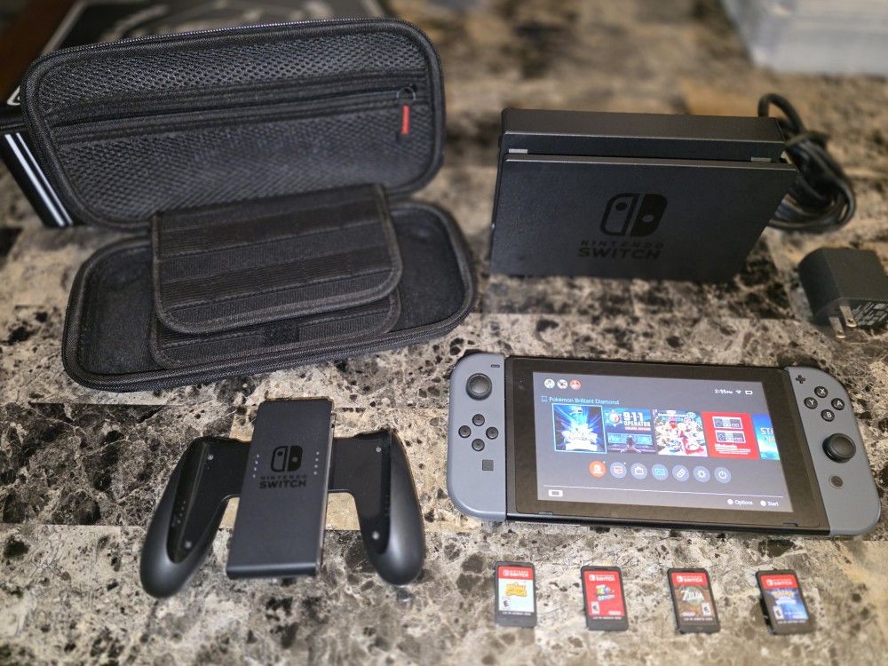 Nintendo Switch With Games