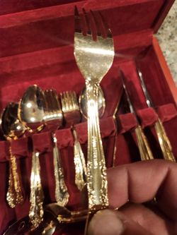 New  gold utensils