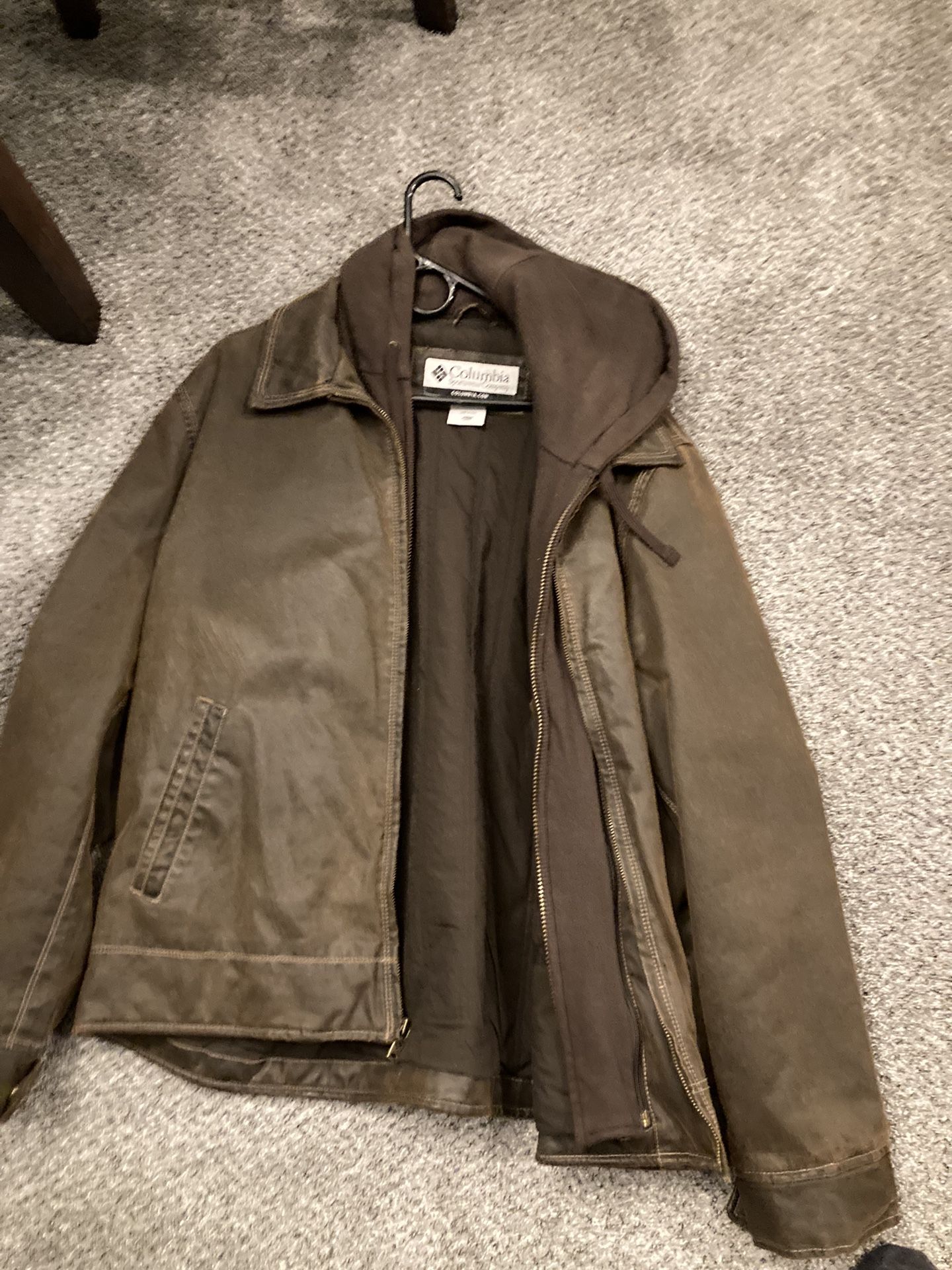 Brown Leather Jacket 