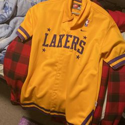Lakers Button Up  Shirt