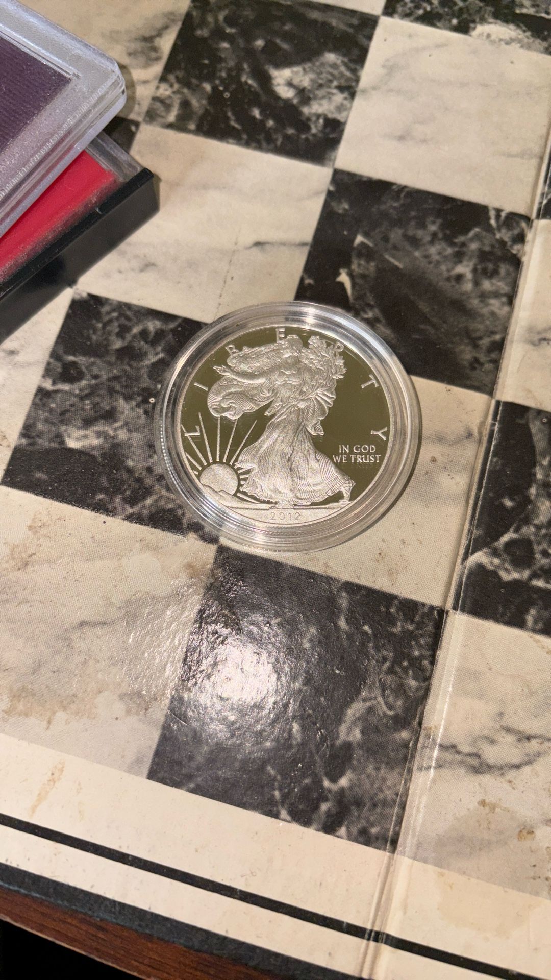 Mint Coins And Gold Bracelet 