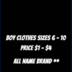 Boy Clothes / Women Clothes - Please Read