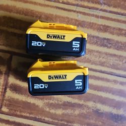 Dewalt 5.0 Batteries