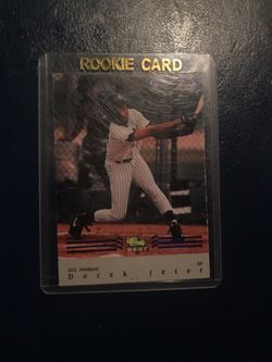 Derek Jeter rookie card