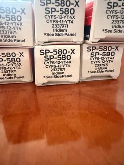 SP-580-X / SP-580 Iridium Spark Plugs – Lot of 6