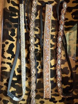 4 Beaded Headbands