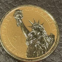 $1 USA   Collectable Coin USA. Inverted Proof