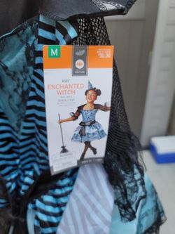 New girls witch costume